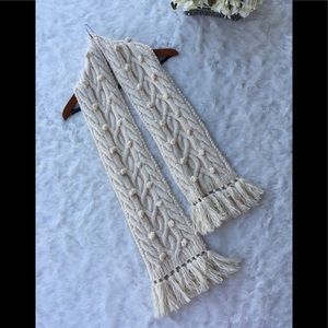 J.Crew Cable Knit Scarf